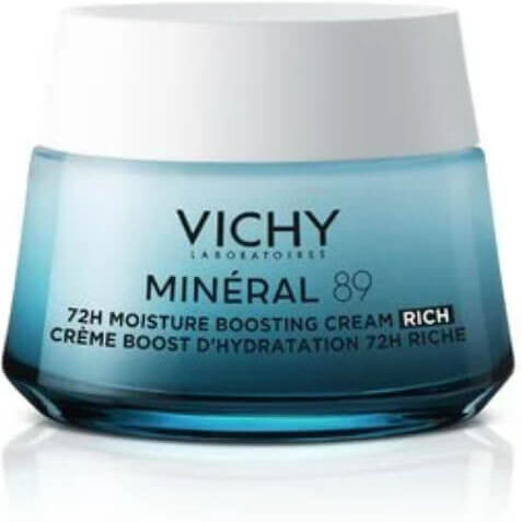 Vichy Minéral 89 Crema Hidratante 72 horas Rica 50 ml