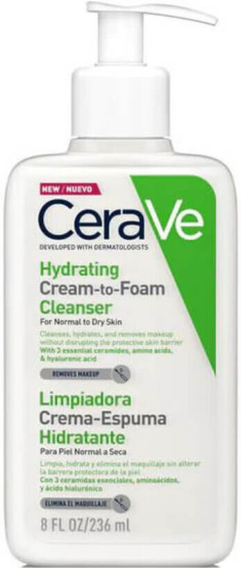 Cerave Hydrating Cleanser Creme Hidratante de Limpeza 236 ml