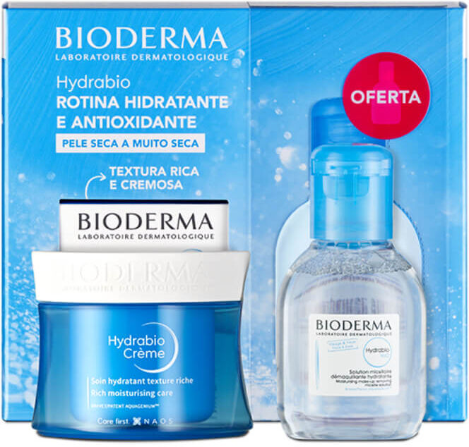 Bioderma Hydrabio Crema 50 ml + Free H2O 100 ml