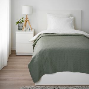 IKEA Colcha cama verde grisáceo 150x250 cm verde grisáceo 150x250 cm