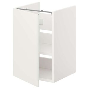 IKEA Mueble lavabo con baldapuerta blanco blanco 40x42x60 cm