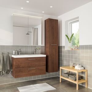 IKEA ODENSVIK Muebles de baño j6 efecto fresno tinte marrón/Dalskär grifo efecto fresno tinte marrón/Dalskär grifo 103x49x64 cm