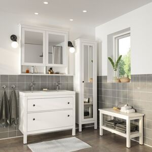 IKEA ODENSVIK Muebles de baño j6 blanco/Voxnan grifo blanco/Voxnan grifo 103 cm