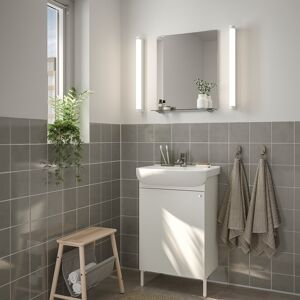 IKEA BJÖRKÅN Muebles de baño j5 blanco/Pilkån grifo blanco/Pilkån grifo 54x40x98 cm