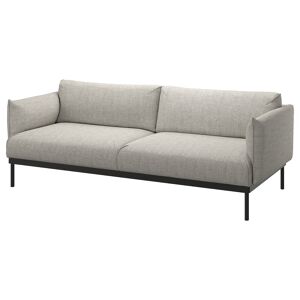 IKEA Sofá de 3 plazas Lejde gris claro Lejde gris claro altura del reposabrazos: 72 cm