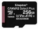 Mem Micro Sdxc 256Gb Kingston Canvas Select Sdcs2/256Gbsp