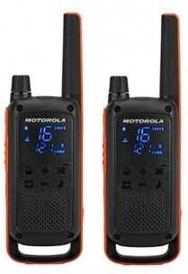 Walkie-Talkie Motorola Tlkr-T82 Negro Packs 2 B8P00811Edrmaw