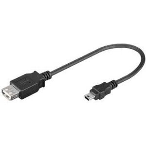 Cable Usb(A) 2.0 A Mini Usb(B) 2.0 Goobay 0.2M 95006