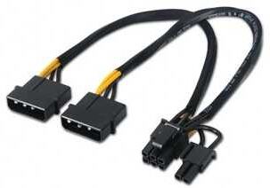 Cable Alimentacion 2Xmolex H A Pci-E M Aisens A131-0165