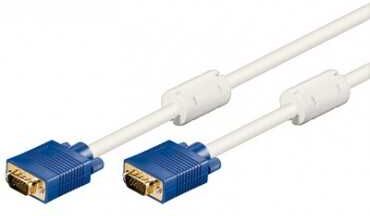 Goobay Cable Vga M-M 10M Db15 Monitor Beige 93379