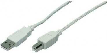 Cable Usb(A) 2.0 A Usb(B) 2.0 Logilink 1.8M Cu0007