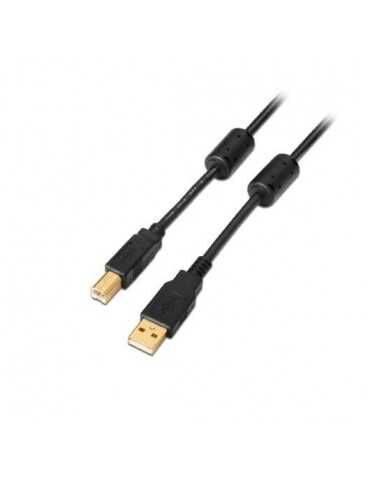 Cable Usb(A)M 2.0 Impresora  A Usb(B)M Aisens 3M 3M/Macho A A101-0010