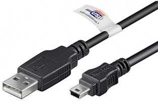 Cable Usb(A) 2.0 A Mini Usb(B) 2.0 Goobay 3M 93903