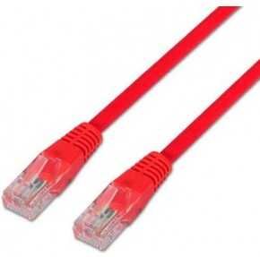 Cable Red Utp Cat6 Rj45 Aisens 1M Rojo A135-0238