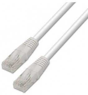 Cable Red Utp Cat6 Rj45 Aisens 1M Blanco A135-0250