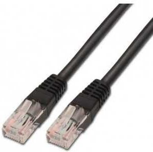 Cable Red Utp Cat6 Rj45 Aisens 0.5M Negro A135-0257