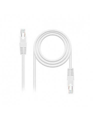 Cable Red Utp Cat6 Rj45 Nanocable 1M Blanco Awg24 10.20.040 10.20.0401-W