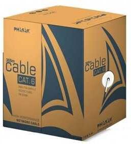 Cable Red Utp Cat6 Rj45 Phasak 305 Gris Phr 6301