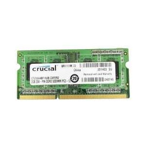 crucial Memoria RAM Portátil 2Gb DDR3 Ct25664BF160B C8FER2