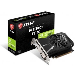 Gráfica MSI GEFORCE GT 1030 2GB AERO ITX 2GD4 OC V809-2824R