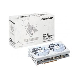 Gráfica PowerColor Hellhound Spectral White RX 6650 XT 8GB