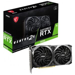 Tarjeta Gráfica MSI GEFORCE RTX 3050 Ventus 2X 8GB GDDR6