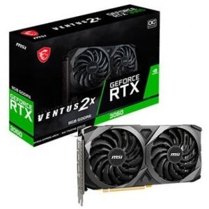 Tarjeta Grafica MSI RTX 3060 Ventus 2X 8GB OC GDDR6