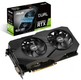 Tarjeta Gráfica ASUS GEFORCE RTX 2060 6GB GDDR6 Dual EVO