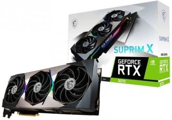 Tarjeta Gráfica MSI GEFORCE RTX 3070 Suprim X LHR 8GB GDDR6