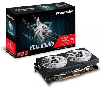 Gráfica PowerColor Radeon Hellhound RX 6650 XT 8GB GDDR6