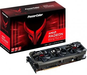 Gráfica PowerColor Radeon Red Devil RX 6750 XT 12GB GDDR6