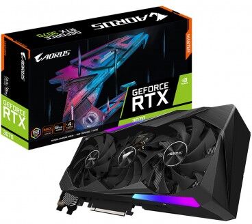 Gráfica Gigabyte GeForce RTX 3070 AORUS Master 2.0 LHR 8GB