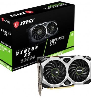 Gráfica MSI GeForce GTX 1660 Super VENTUS XS OC 6GB GDDR6