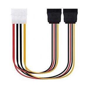 NANOCABLE Cable Alimentacion Molex-M A Sata-H  0.16Mm 10.19.0205-Oem