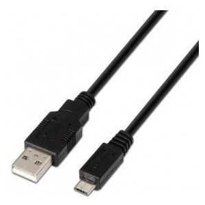 Cable Usb(A) A Micro Usb(B) 2.0 Aisens 0.8M Negro A101-0027