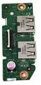 TOSHIBA Placa Conector USB Portátil Dell Inspiron N5040 48.4IP20.011