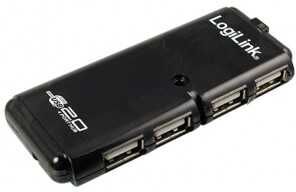 Hub 4 Puertos Usb 2.0 Logilink Uh0001A Uh0001A