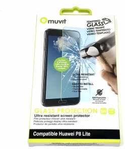 Otros Protector Pantalla Vidrio Templado 33mm MUVIT HUAWEI P8-LITE