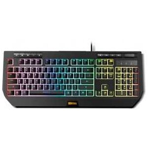 Teclado Krom Kuma Semi Mecanico Gaming Negro Nxkromkuma