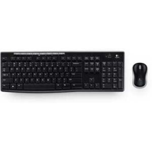 Teclado+Raton Logitech Mk270 Wireless Negro 920-004513