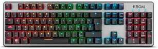 Teclado Krom Kernel Mecanico Rgb Gaming Nxkromkrnl