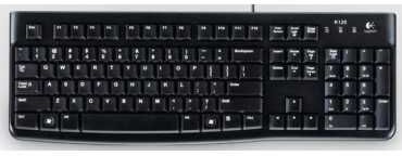 Teclado Logitech K120 Negro Oem 920-002518