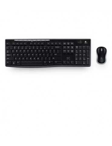 Teclado+Raton Logitech Mk270 Wireless Negro 920-004513