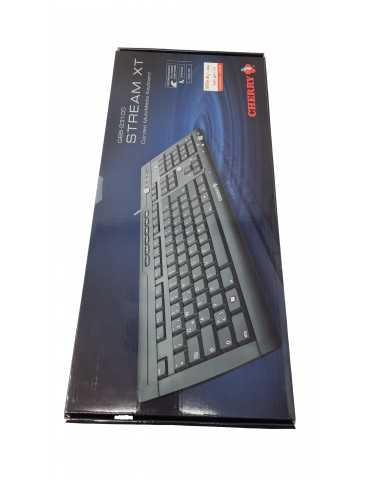 Otros Teclado Español Negro Con Cable Cherry Stream XT G85-23100