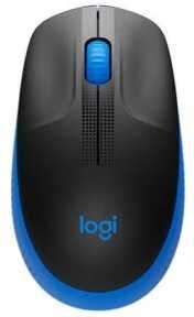 Raton Logitech M190 Wireless Negro Azul 3 Botones/10 M/Nano 910-005907