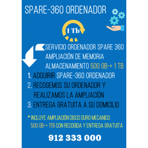 Spare 360 Ordenador 1Tb