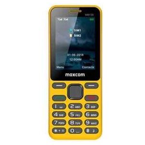 Movil Maxcom Classic Mm139 Amarillo 2.4 /Microsd Hasta 8Gb/ Mm139(Amarillo)