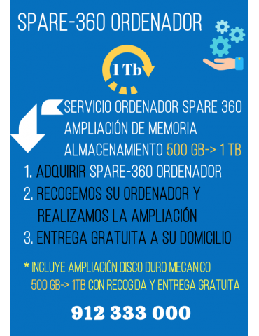 Spare 360 Ordenador 1Tb