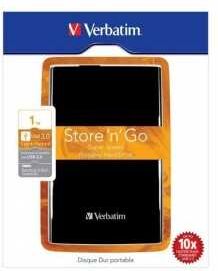 Verbatim Disco Duro USB Portátil Store  Go USB 3.0 de 1TB