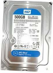 WESTERN DIGITAL Disco Duro Sobremesa Sata WD Blue 3.5 500 Gb WD5000AAKX